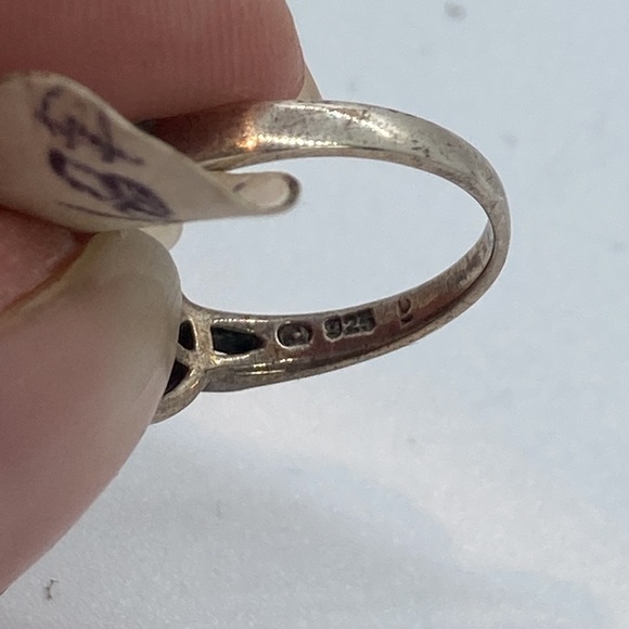 BOGO50 Sterling silver amethyst ring - Picture 5 of 6